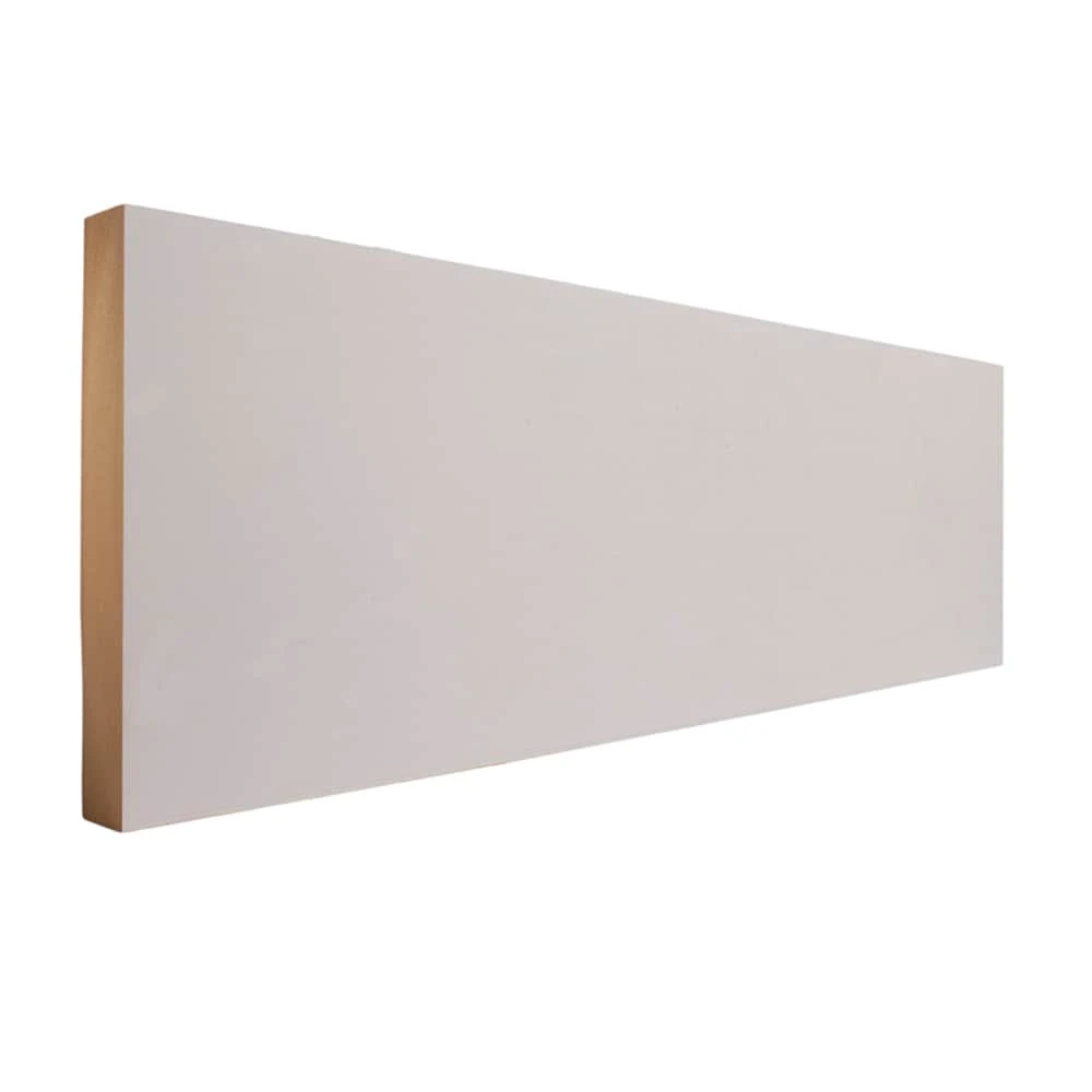 EverTrue 11/16-in 8-ft Primed MDF Baseboard Moulding 1 EverTrue 11/16-in 8-ft Primed MDF Baseboard Moulding