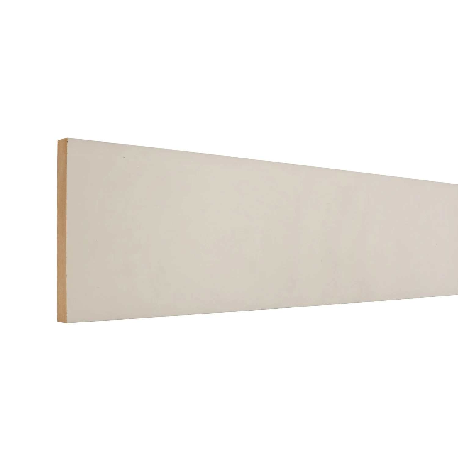 EverTrue 11/16-in 8-ft Primed MDF Baseboard Moulding 2 EverTrue 11/16-in 8-ft Primed MDF Baseboard Moulding - Image 2