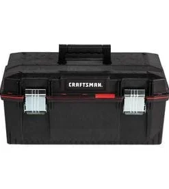 CRAFTSMAN Portable Tool Boxes PRO 23-in Red Plastic Lockable Tool Box 9 CRAFTSMAN Portable Tool Boxes PRO 23-in Red Plastic Lockable Tool Box -Craftsman Store 076174827071lg
