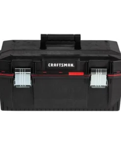 CRAFTSMAN Portable Tool Boxes PRO 23-in Red Plastic Lockable Tool Box 10 CRAFTSMAN Portable Tool Boxes PRO 23-in Red Plastic Lockable Tool Box -Craftsman Store 076174827071xl