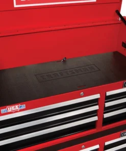 CRAFTSMAN Top Tool Chests 2000 Series 40.5-in W x 24.5-in H 6-Drawer Steel Tool Chest (Red) -Craftsman Store 08840378