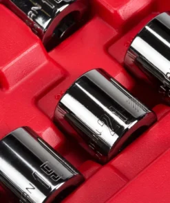 CRAFTSMAN Mechanics Tool Sets 81-Piece Standard (SAE) and Metric Combination Gunmetal Chrome Mechanics Tool Set (1/4-in; 3/8-in) -Craftsman Store 09055134