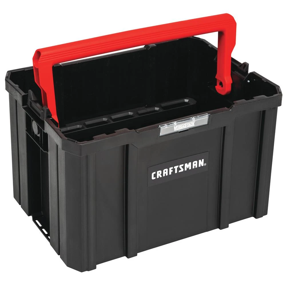 CRAFTSMAN Portable Tool Boxes VERSASTACK System 17-in Red Plastic Tool Box 1 CRAFTSMAN Portable Tool Boxes VERSASTACK System 17-in Red Plastic Tool Box
