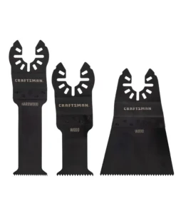 CRAFTSMAN Oscillating Tool Accessories 3-Pack High Carbon Steel Oscillating Tool Blade