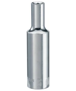 CRAFTSMAN Sockets & Socket Sets Metric 3/8-in Drive 6-point 6-mm Deep Socket