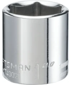 CRAFTSMAN Sockets & Socket Sets Standard (SAE) 3/8-in Drive 6-point 1-in Shallow Socket