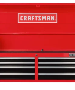 CRAFTSMAN Top Tool Chests 2000 Series 51.5-in W x 24.5-in H 8-Drawer Steel Tool Chest (Red) -Craftsman Store 09223755 scaled