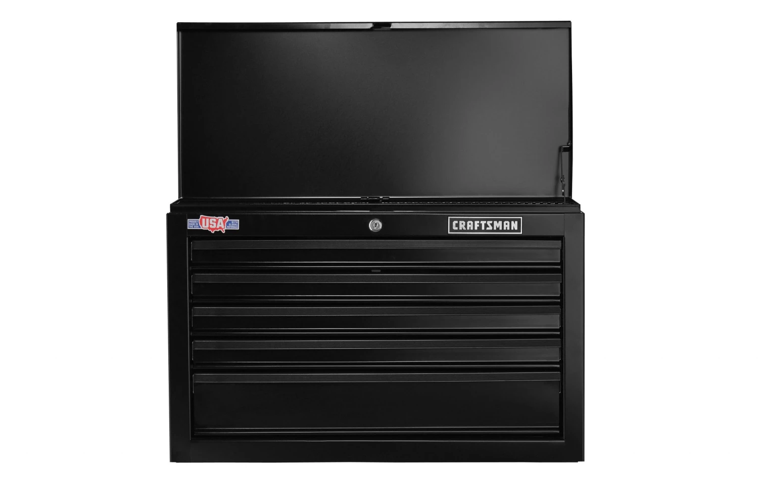 CRAFTSMAN Top Tool Chests 1000 Series 26-in W x 17.25-in H 5-Drawer Steel Tool Chest (Black) 5 CRAFTSMAN Top Tool Chests 1000 Series 26-in W x 17.25-in H 5-Drawer Steel Tool Chest (Black) - Image 5