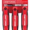 CRAFTSMAN Hex Keys & Torx Keys 25-key Standard (Sae) and Metric Combination Folding Hex Key Set