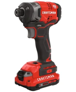 CRAFTSMAN Impact Drivers V20 20-volt Max Variable Speed Brushless Cordless Impact Driver (2-Batteries Included) -Craftsman Store 09224537