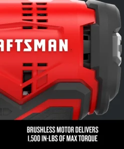 CRAFTSMAN Impact Drivers V20 20-volt Max Variable Speed Brushless Cordless Impact Driver (2-Batteries Included) -Craftsman Store 09224793