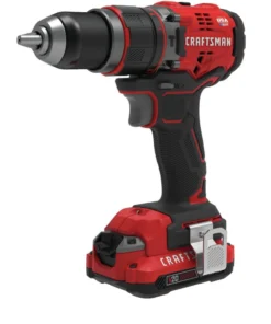 CRAFTSMAN Hammer Drills V20 1/2-in 20-volt Max Variable Speed Brushless Cordless Hammer Drill (2-Batteries Included) -Craftsman Store 09224804