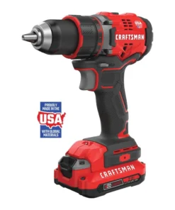 CRAFTSMAN Drills V20 20-volt Max 1/2-in Brushless Cordless Drill (2-Batteries Included and Charger Included)