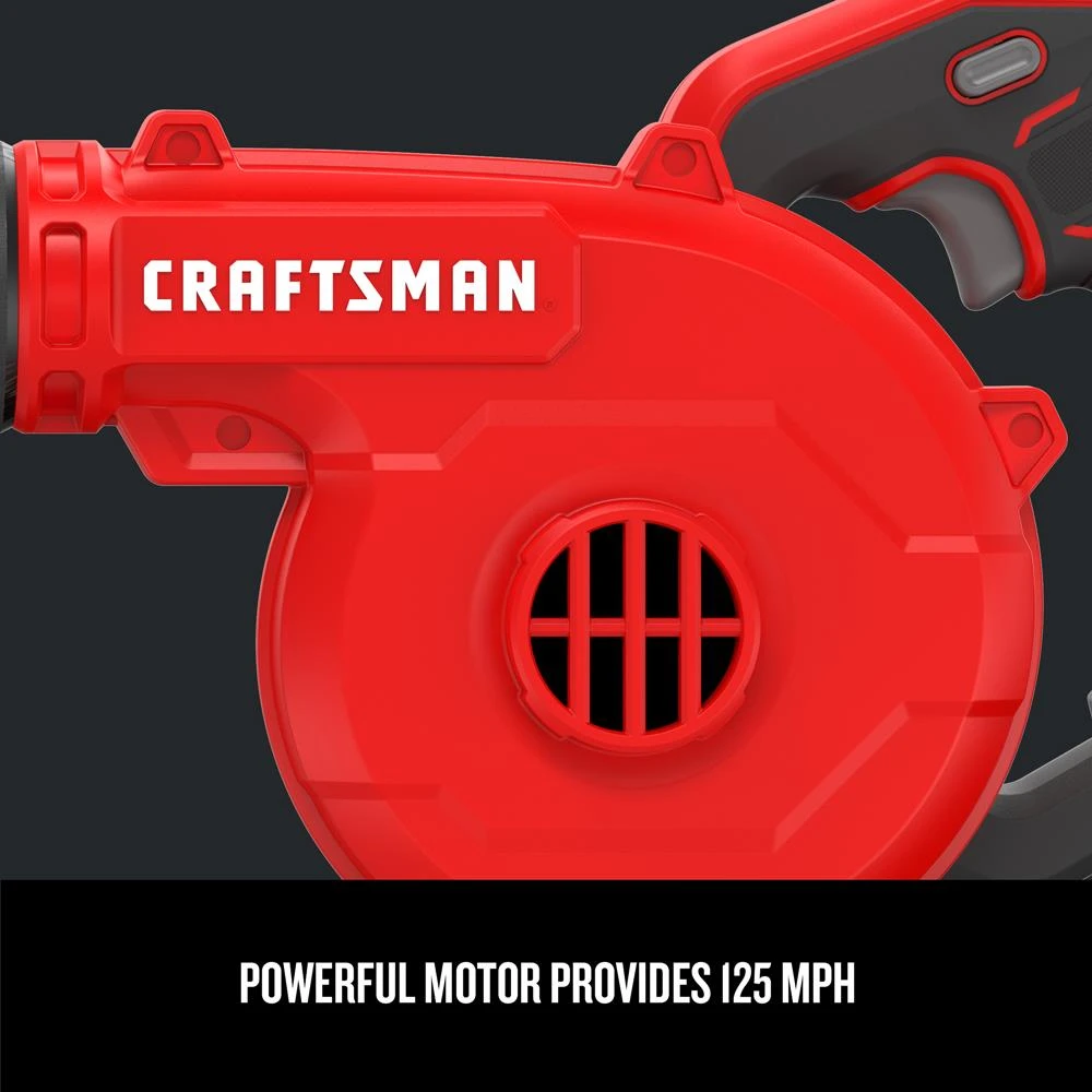 CRAFTSMAN Jobsite Blowers 20-volt Max Jobsite Blower (Tool Only) 3 CRAFTSMAN Jobsite Blowers 20-volt Max Jobsite Blower (Tool Only) - Image 3