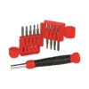 CRAFTSMAN Screwdrivers Precision 18-Piece Bi-material Handle Set Multi-bit Screwdriver Set