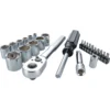 CRAFTSMAN Mechanics Tool Sets 24-Piece Standard (SAE) Polished Chrome Mechanics Tool Set (3/8-in;)