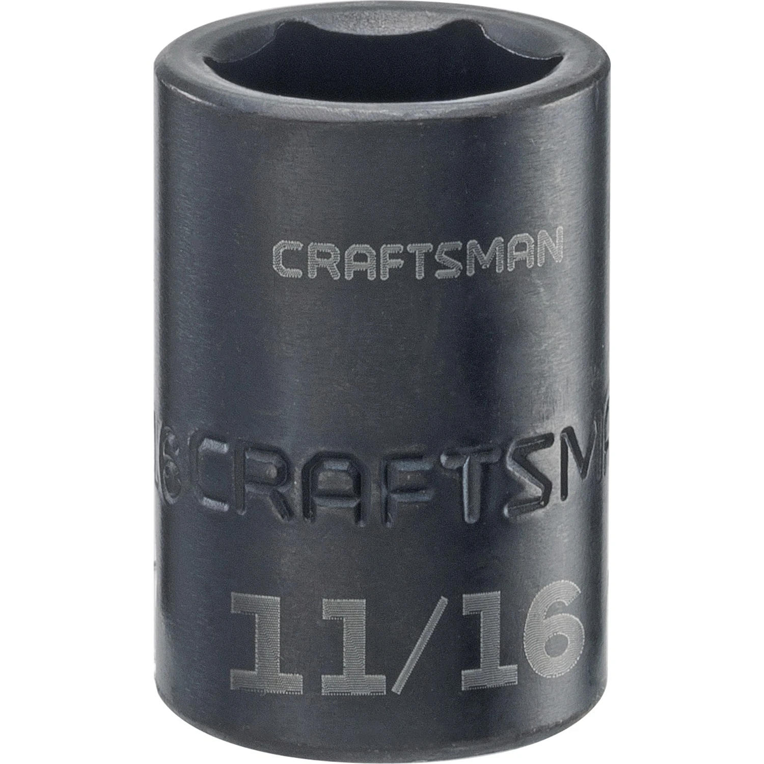 CRAFTSMAN Impact Sockets & Impact Socket Sets CRAFTSMAN 11/16-in Standard 1/2-in Drive 6-Point Socket 1 CRAFTSMAN Impact Sockets & Impact Socket Sets CRAFTSMAN 11/16-in Standard 1/2-in Drive 6-Point Socket