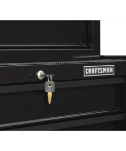 CRAFTSMAN Bottom Tool Cabinets 1000 Series 26.5-in W x 32.5-in H 4-Drawer Steel Rolling Tool Cabinet (Black) -Craftsman Store 09229711