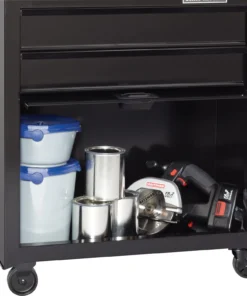 CRAFTSMAN Tool Chest Combos 1000 Series 26.5-in W x 44.25-in H 5 Ball-bearing Steel Tool Chest Combo (Black) -Craftsman Store 09229738 scaled