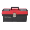 CRAFTSMAN Portable Tool Boxes Diy﻿ 16-in Red Plastic Lockable Tool Box
