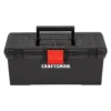 CRAFTSMAN Portable Tool Boxes 16-in Black Plastic Lockable Tool Box