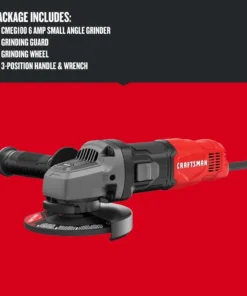 CRAFTSMAN Angle Grinders 4.5-in Sliding Switch Corded Angle Grinder 13 CRAFTSMAN Angle Grinders 4.5-in Sliding Switch Corded Angle Grinder -Craftsman Store 09235499