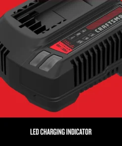 CRAFTSMAN Power Tool Batteries & Chargers 20-Volt Max Power Tool Battery Charger 10 CRAFTSMAN Power Tool Batteries & Chargers 20-Volt Max Power Tool Battery Charger -Craftsman Store 09241762