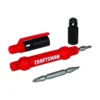 CRAFTSMAN Screwdrivers 2-Piece Plastic Handle Magnetic Set Multi-bit Screwdriver Set