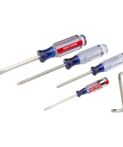 CRAFTSMAN Screwdrivers 5-Piece Acetate Handle Set Screwdriver Set