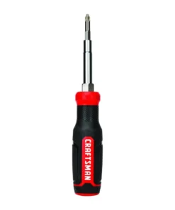CRAFTSMAN Screwdrivers 6-Piece Bi-material Handle Set Multi-bit Screwdriver Set