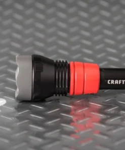 CRAFTSMAN Flashlights 500-Lumen LED Rechargeable Spotlight Flashlight (Battery Included) -Craftsman Store 09391237