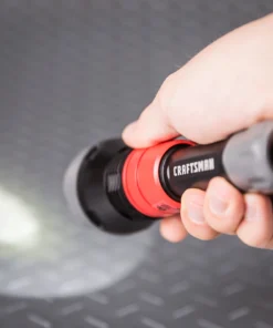 CRAFTSMAN Flashlights 500-Lumen LED Rechargeable Spotlight Flashlight (Battery Included) -Craftsman Store 09391238