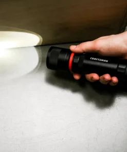 CRAFTSMAN Flashlights LED flashlight 350-Lumen LED Flashlight (Battery Included) -Craftsman Store 09551447