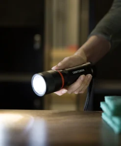 CRAFTSMAN Flashlights LED flashlight 350-Lumen LED Flashlight (Battery Included) -Craftsman Store 09551448