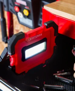 CRAFTSMAN Flashlights 500-Lumen LED Spotlight Flashlight (Battery Included) -Craftsman Store 09551483 scaled
