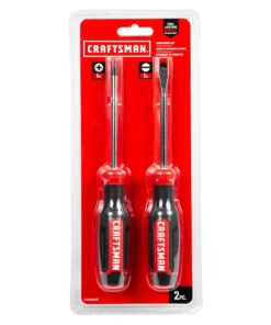 CRAFTSMAN Screwdrivers 2-Piece Bi-material Handle Set Screwdriver Set -Craftsman Store 09631809
