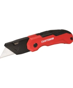 CRAFTSMAN Utility Knives 3/4-in 1-Blade Folding Utility Knife with On Tool Blade Storage -Craftsman Store 09639459