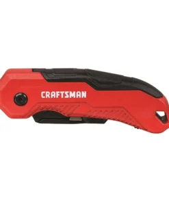 CRAFTSMAN Utility Knives 3/4-in 1-Blade Folding Utility Knife with On Tool Blade Storage -Craftsman Store 09639460
