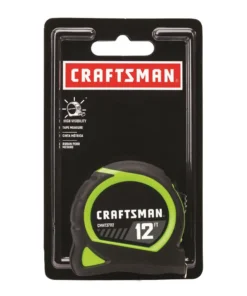 CRAFTSMAN Tape Measures HI-VIS 12-ft Tape Measure 17 CRAFTSMAN Tape Measures HI-VIS 12-ft Tape Measure -Craftsman Store 09639639