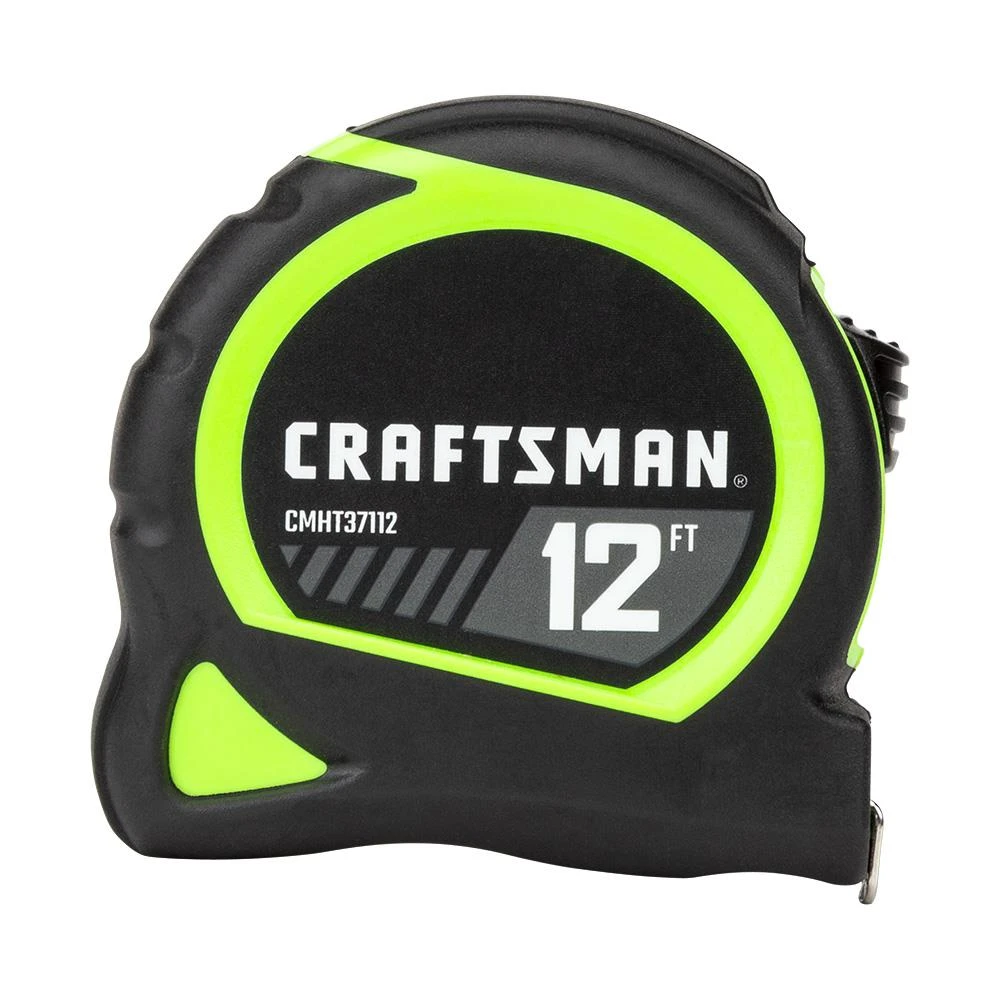 CRAFTSMAN Tape Measures HI-VIS 12-ft Tape Measure 6 CRAFTSMAN Tape Measures HI-VIS 12-ft Tape Measure - Image 6