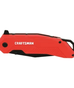 CRAFTSMAN Pocket Knives 4.11-in High Carbon Stainless Steel Black Oxide Pocket Knife -Craftsman Store 09727768