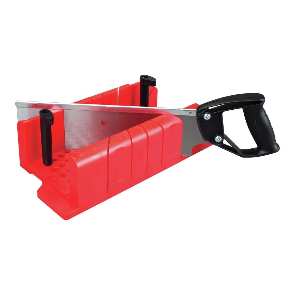 CRAFTSMAN Miter Boxes 14-in Blade x 2.5-in D High Impact Polypropylene Miter Box 2 CRAFTSMAN Miter Boxes 14-in Blade x 2.5-in D High Impact Polypropylene Miter Box - Image 2