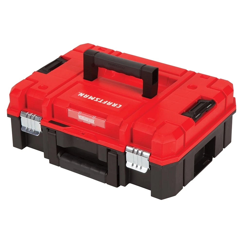 CRAFTSMAN Portable Tool Boxes VERSASTACK System 17-in Red Plastic Lockable Tool Box 3 CRAFTSMAN Portable Tool Boxes VERSASTACK System 17-in Red Plastic Lockable Tool Box - Image 3