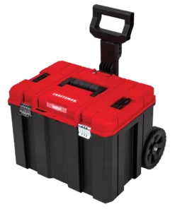 CRAFTSMAN Portable Tool Boxes VERSASTACK System 20-in Red Plastic Wheels Lockable Tool Box -Craftsman Store 09729802