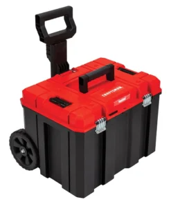 CRAFTSMAN Portable Tool Boxes VERSASTACK System 20-in Red Plastic Wheels Lockable Tool Box -Craftsman Store 09729803