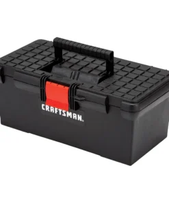 CRAFTSMAN Portable Tool Boxes 16-in Black Plastic Lockable Tool Box -Craftsman Store 09729823