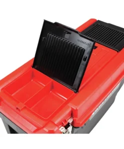 CRAFTSMAN Portable Tool Boxes DIY 20-in Red Plastic Lockable Tool Box -Craftsman Store 09729829