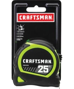 CRAFTSMAN Tape Measures HI-VIS 25-ft Tape Measure -Craftsman Store 09744399