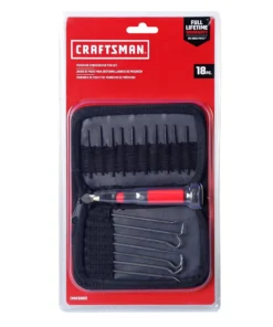 CRAFTSMAN Screwdrivers 18-Piece Bi-material Handle Set Multi-bit Screwdriver Set -Craftsman Store 09744934