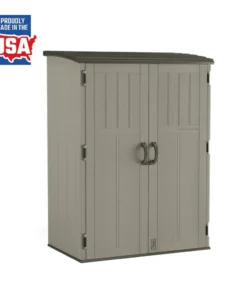 CRAFTSMAN Vinyl & Resin Storage Sheds 5-ft x 2-ft Craftsman Resin Shed Storage Shed